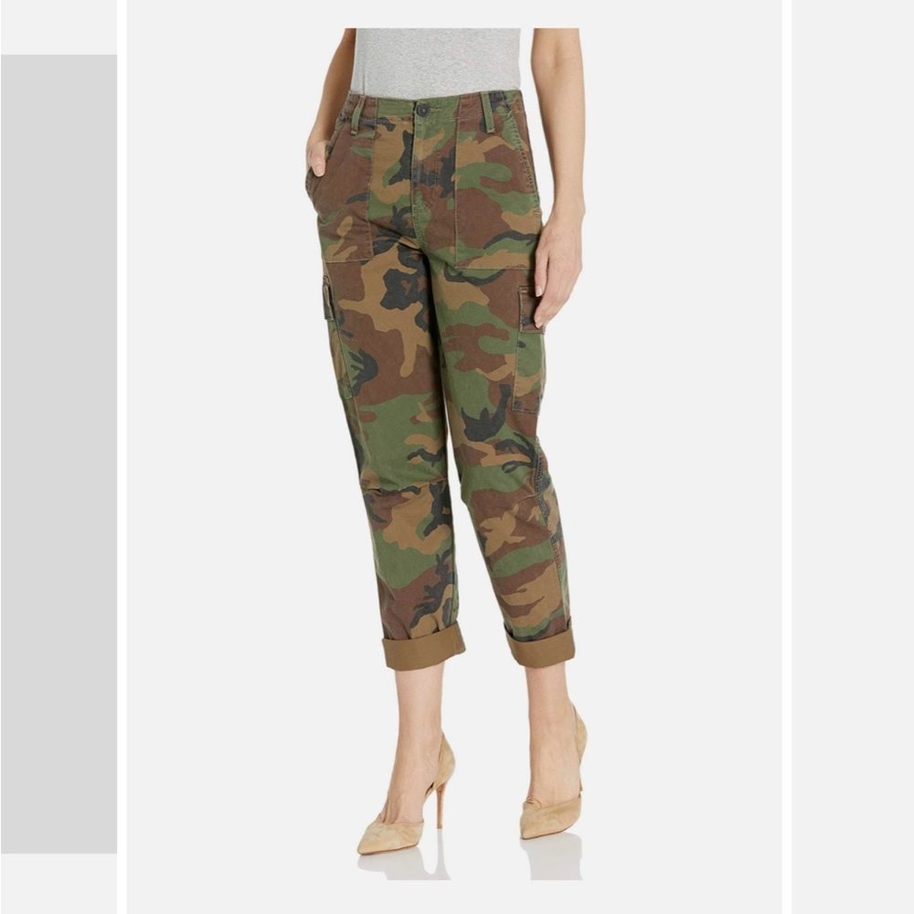 Hudson high rise women cargo pants